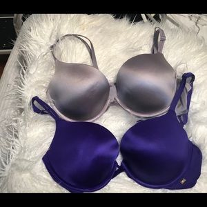 Two Victoria Secret Bras 36C